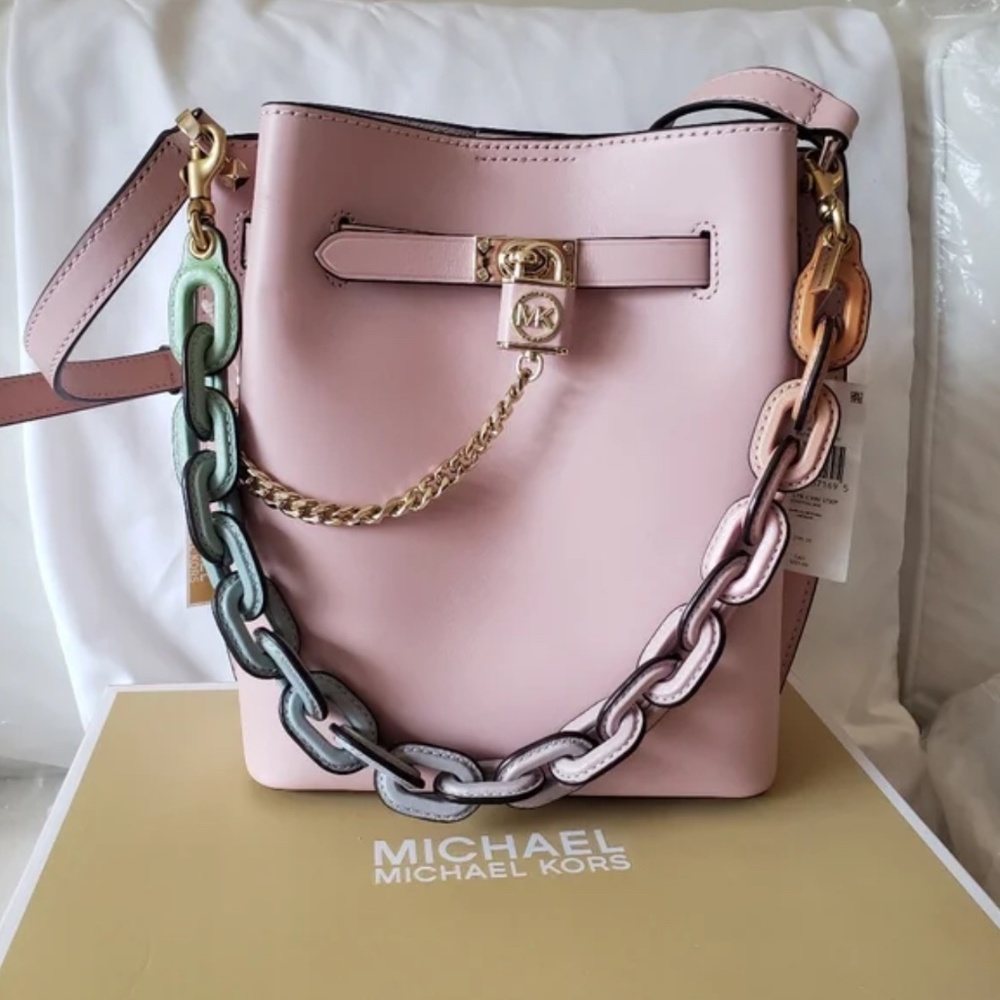 Michael Kors Pink Hamilton Legacy Bag